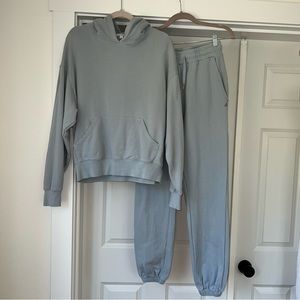 Weworewhat Sweatpants - Pearl Blue